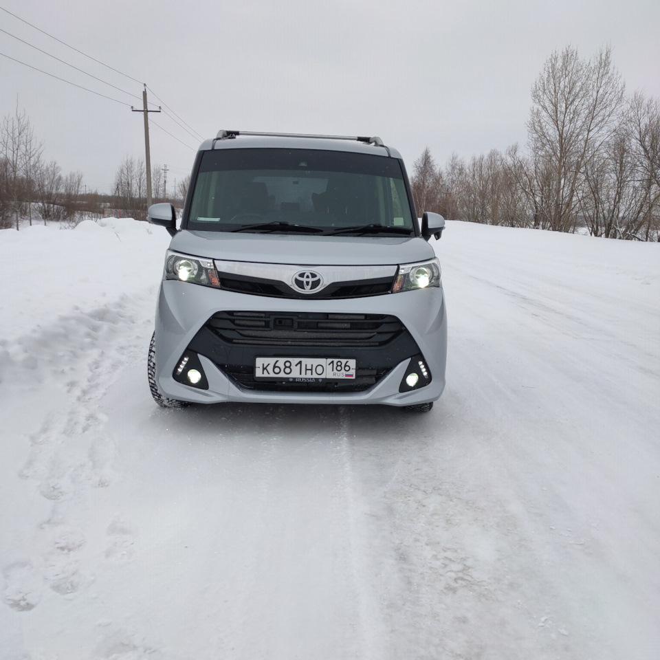 Би лёд 3' линзы в фары и туманки! — Toyota Tank, 1 л, 2017 года ...