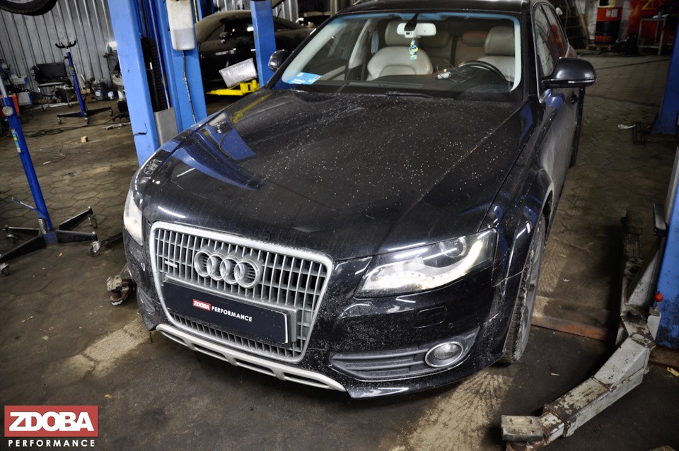 Audi A4 B8 Allroad 2.0 TFSI 211 HP (CAEB, CDNC) Изготовление Downpipe ...