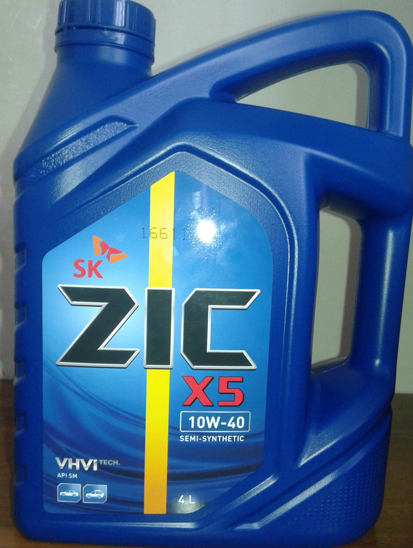 Особенности моторного масла ZIC X5 10W-40