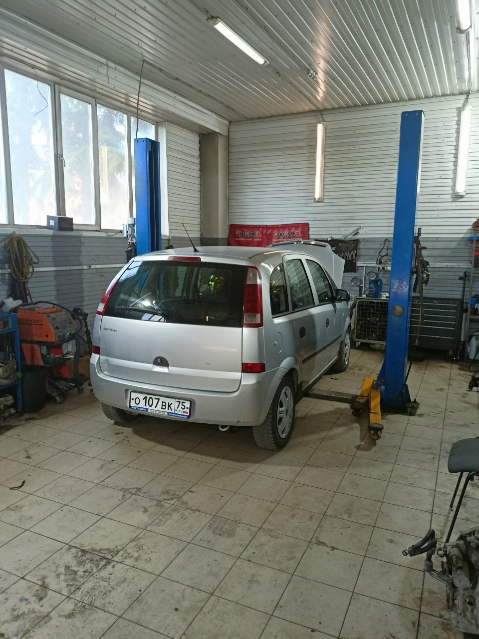 Замена сцепления — Opel Meriva (A), 1,6 л, 2003 года | визит на сервис |  DRIVE2