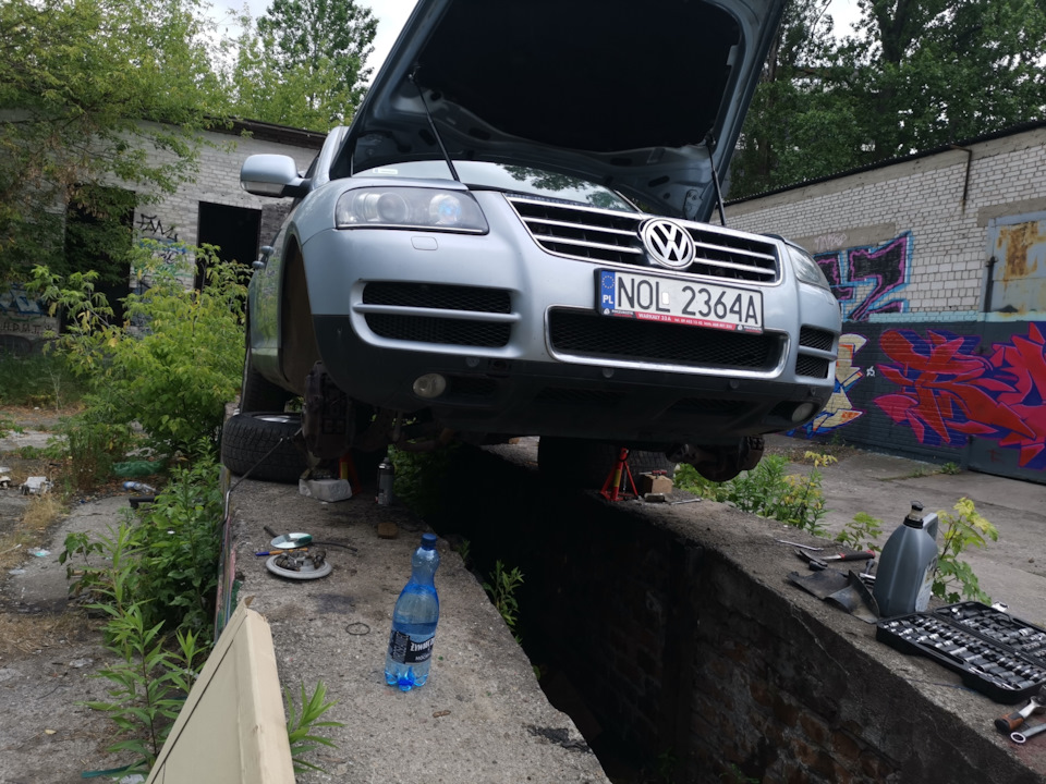 Рейка замена — Volkswagen Touareg (1G), 5 л, 2006 года | своими руками ...