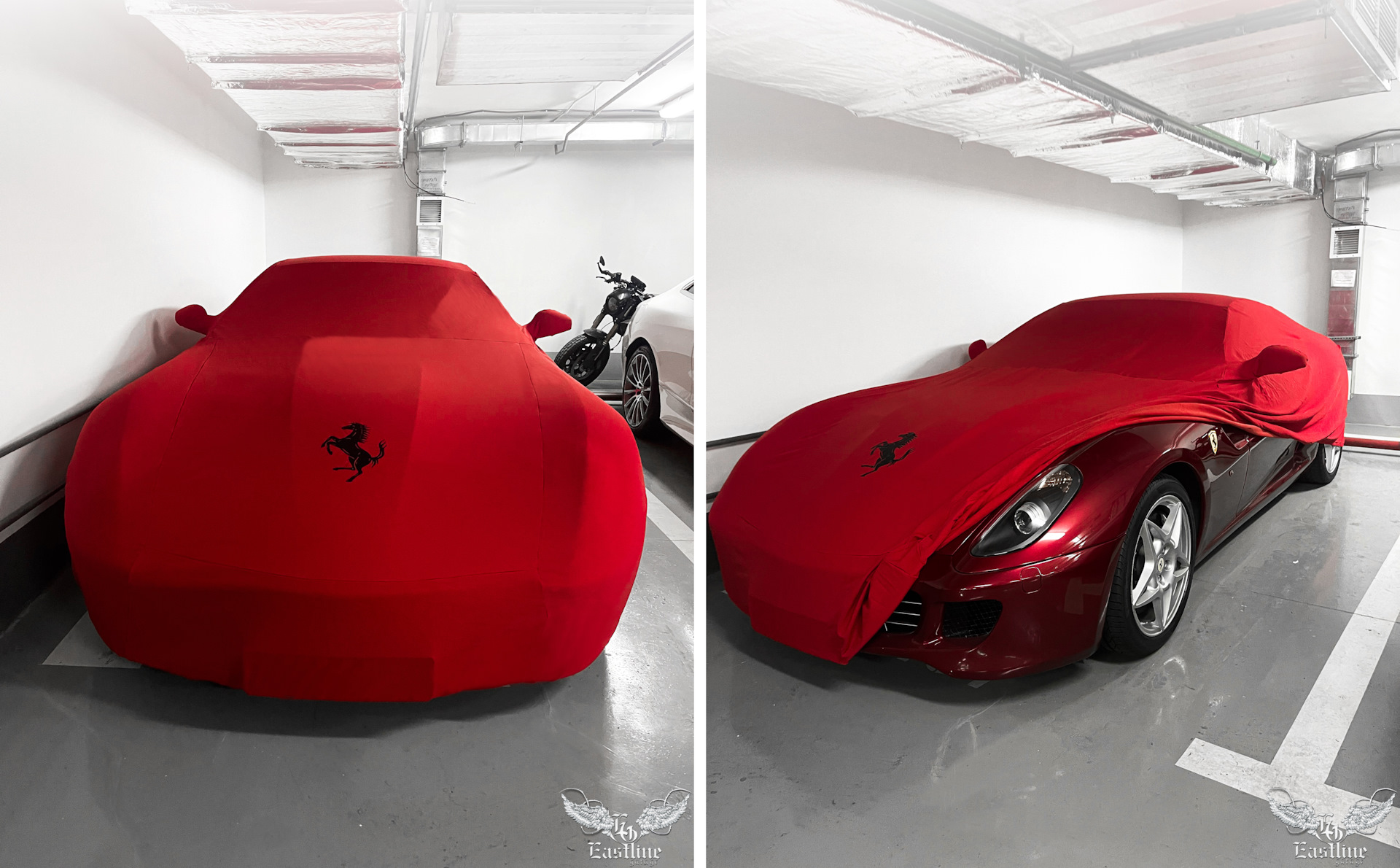 Защитный тент-чехол для Ferrari по спецзаказу от тюнинг-ателье Eastline  Garage — Eastline-Garage на DRIVE2