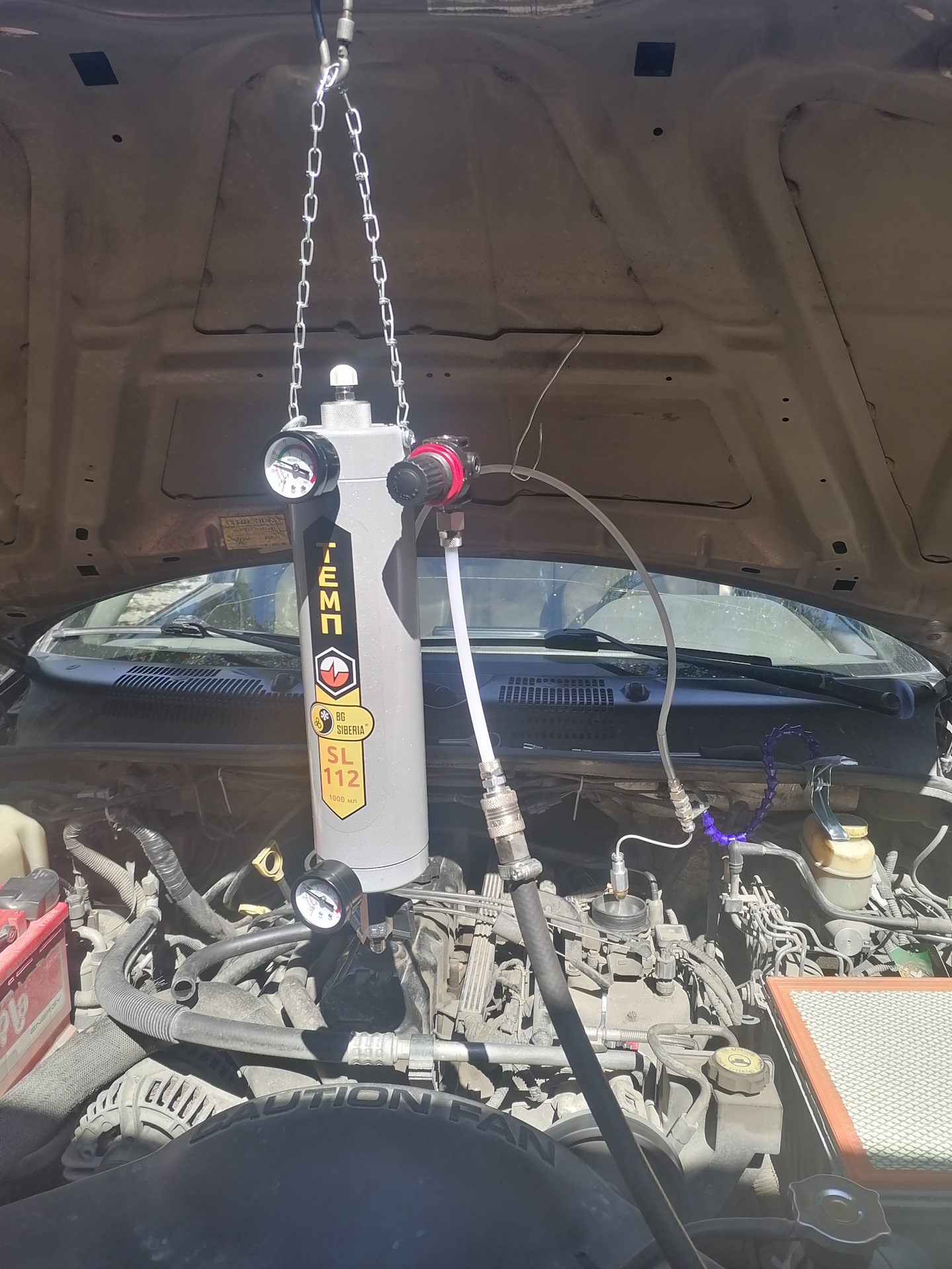 Промывка впускного коллектора, и дроссельного узла автохимией BG — Jeep ...