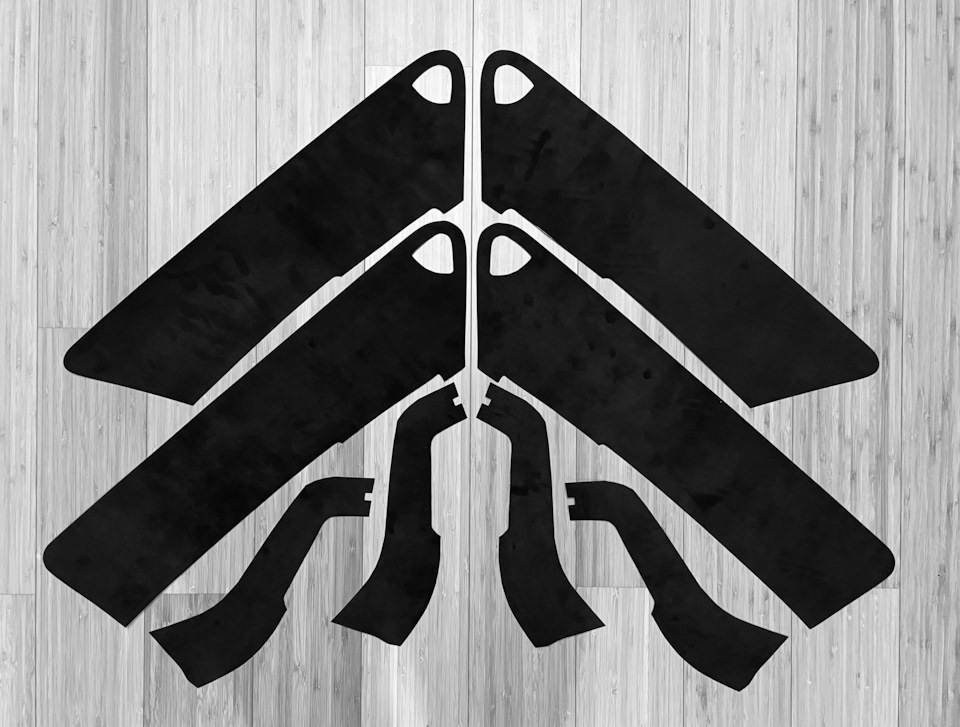 Алькантара в дверные карты на Skoda Rapid (2G). | 2 400 ₽ в городе ...