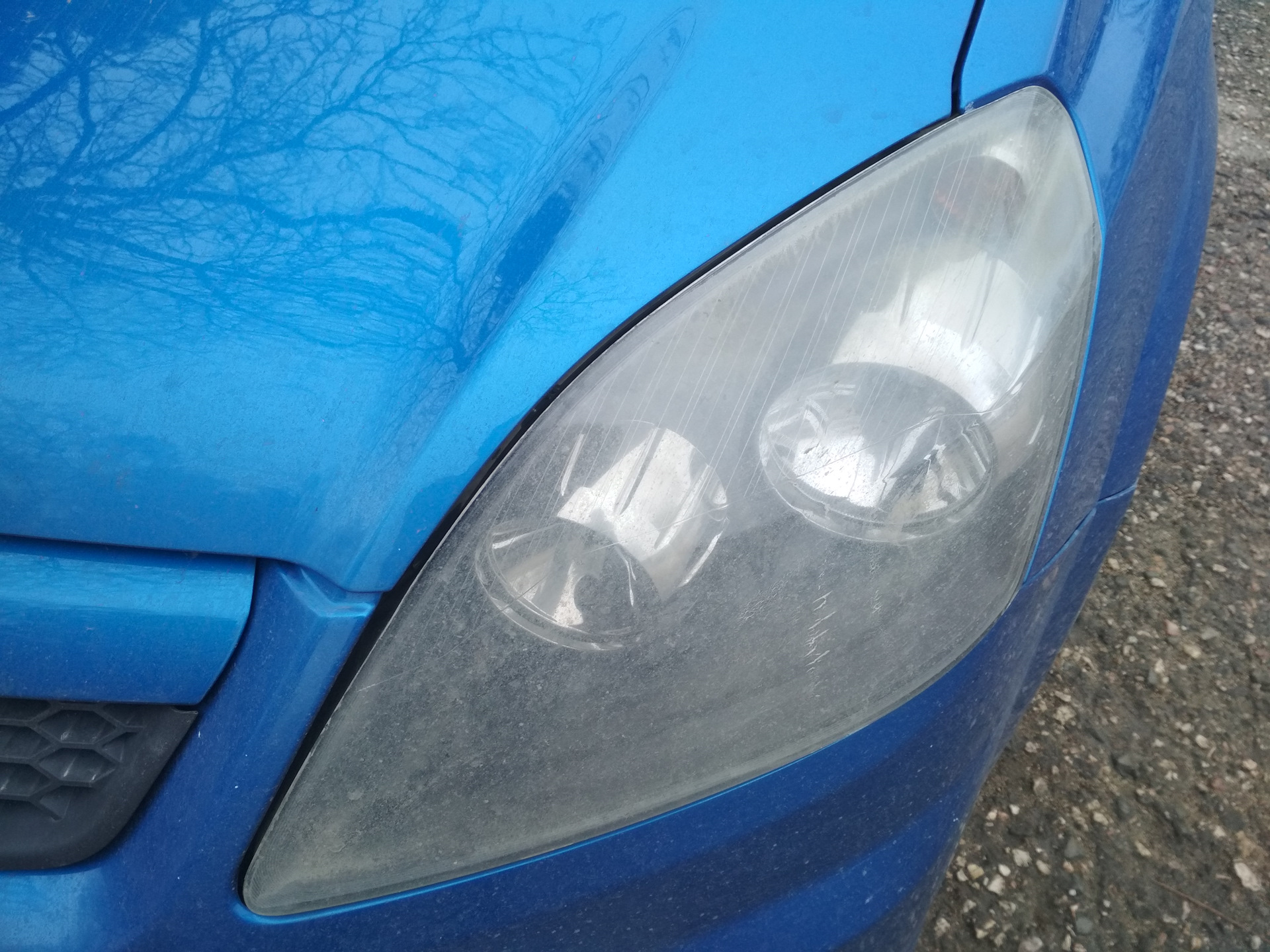 27. Полировка фар + бронь — Opel Zafira OPC B, 2 л, 2008 года ...