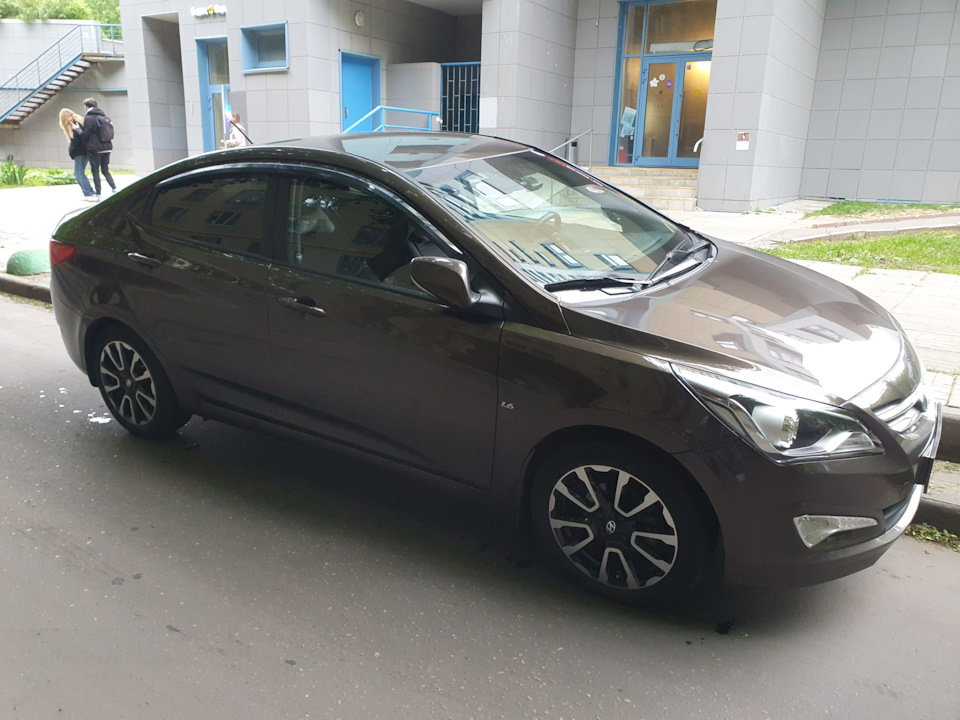 Диски на лето — Hyundai Solaris (1G), 1,6 л, 2016 года | колёсные диски ...