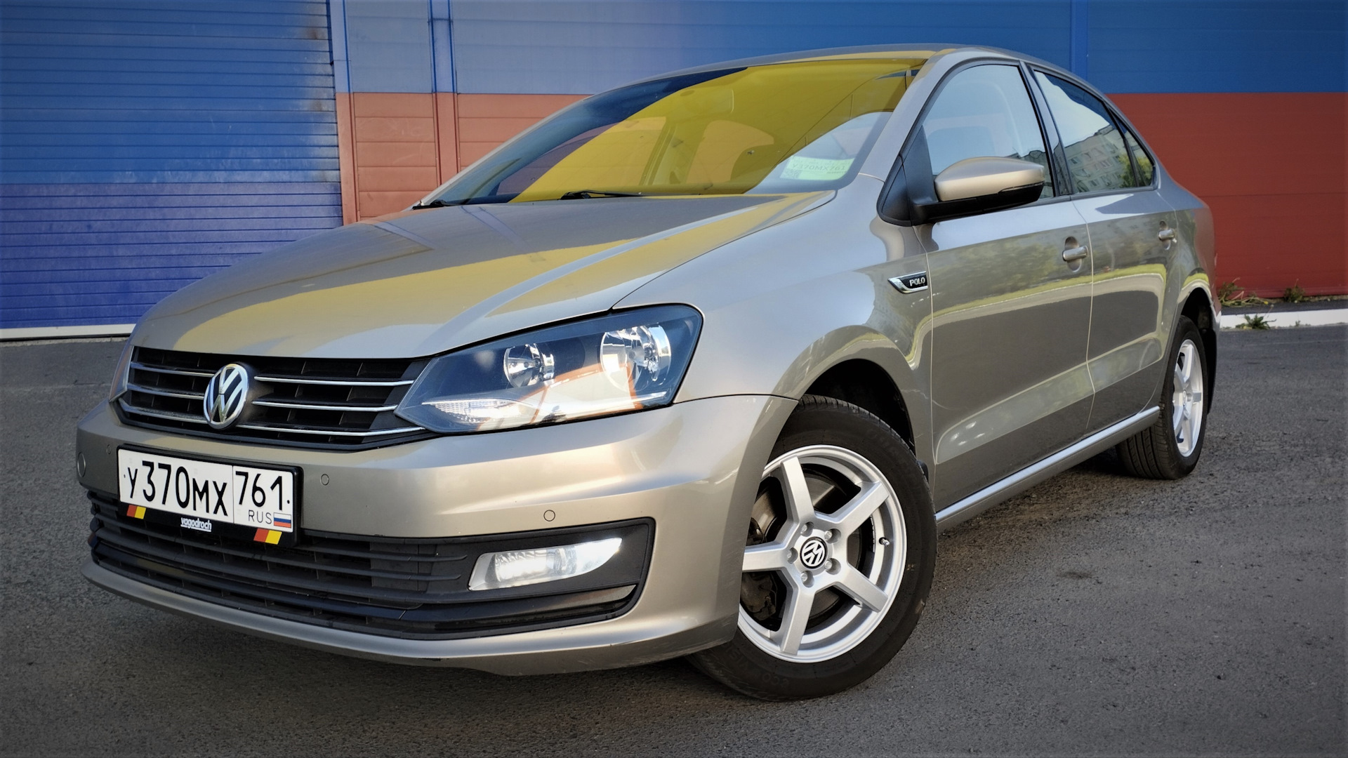 Volkswagen Polo Sedan 1.6 бензиновый 2018 | Пафнутий на DRIVE2