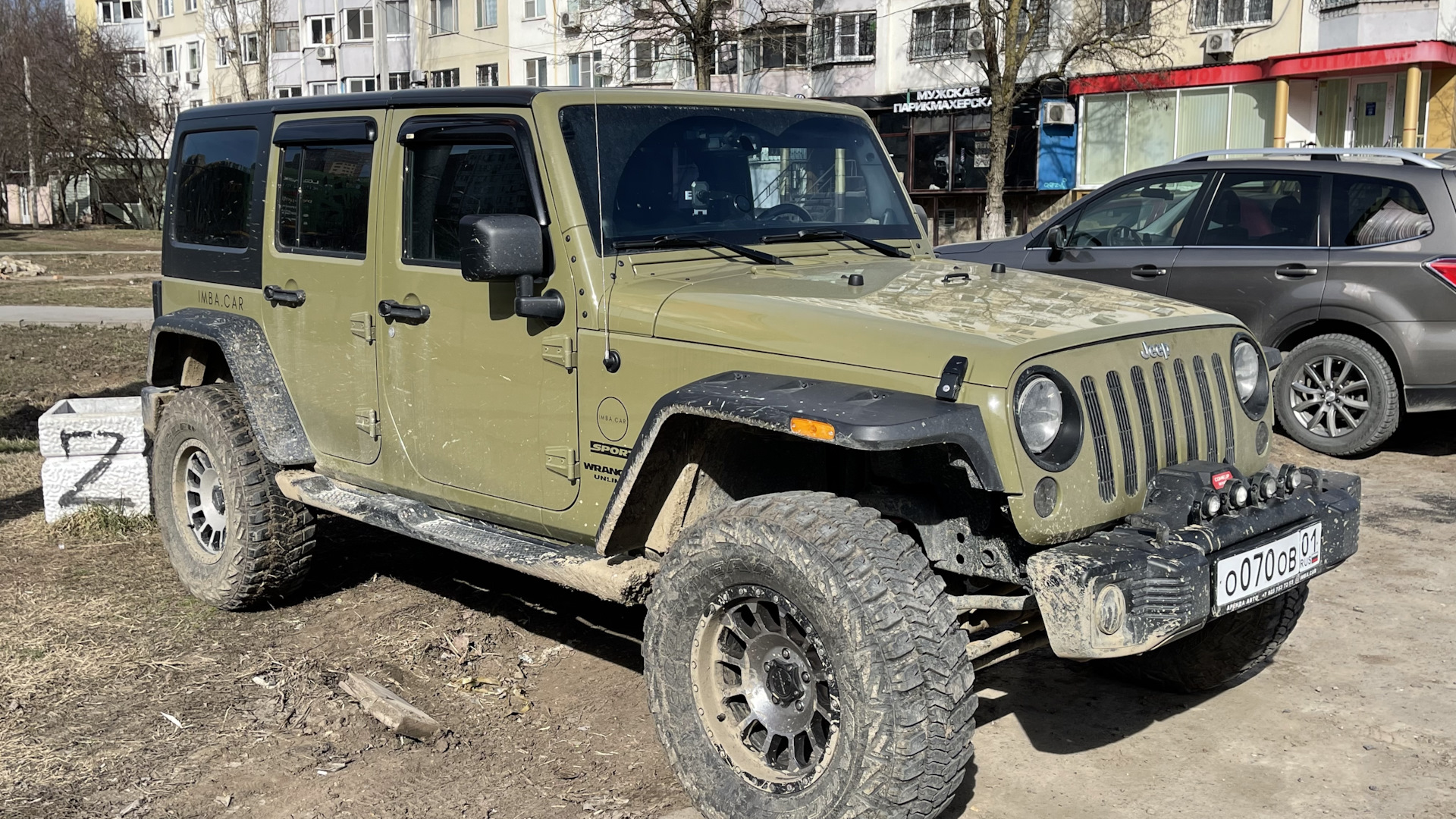 Jeep Wrangler (JK) 2.7 дизельный 2013 | Вояка на DRIVE2