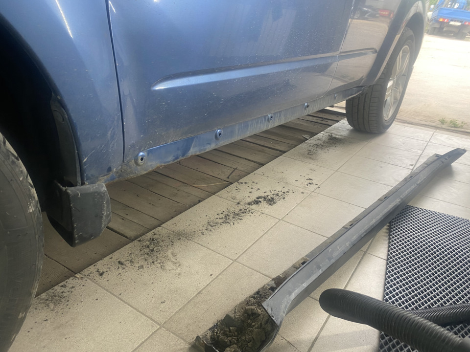 Мойка скрытых полостей + Мовиль — Subaru Forester (SH), 2,5 л, 2009 ...