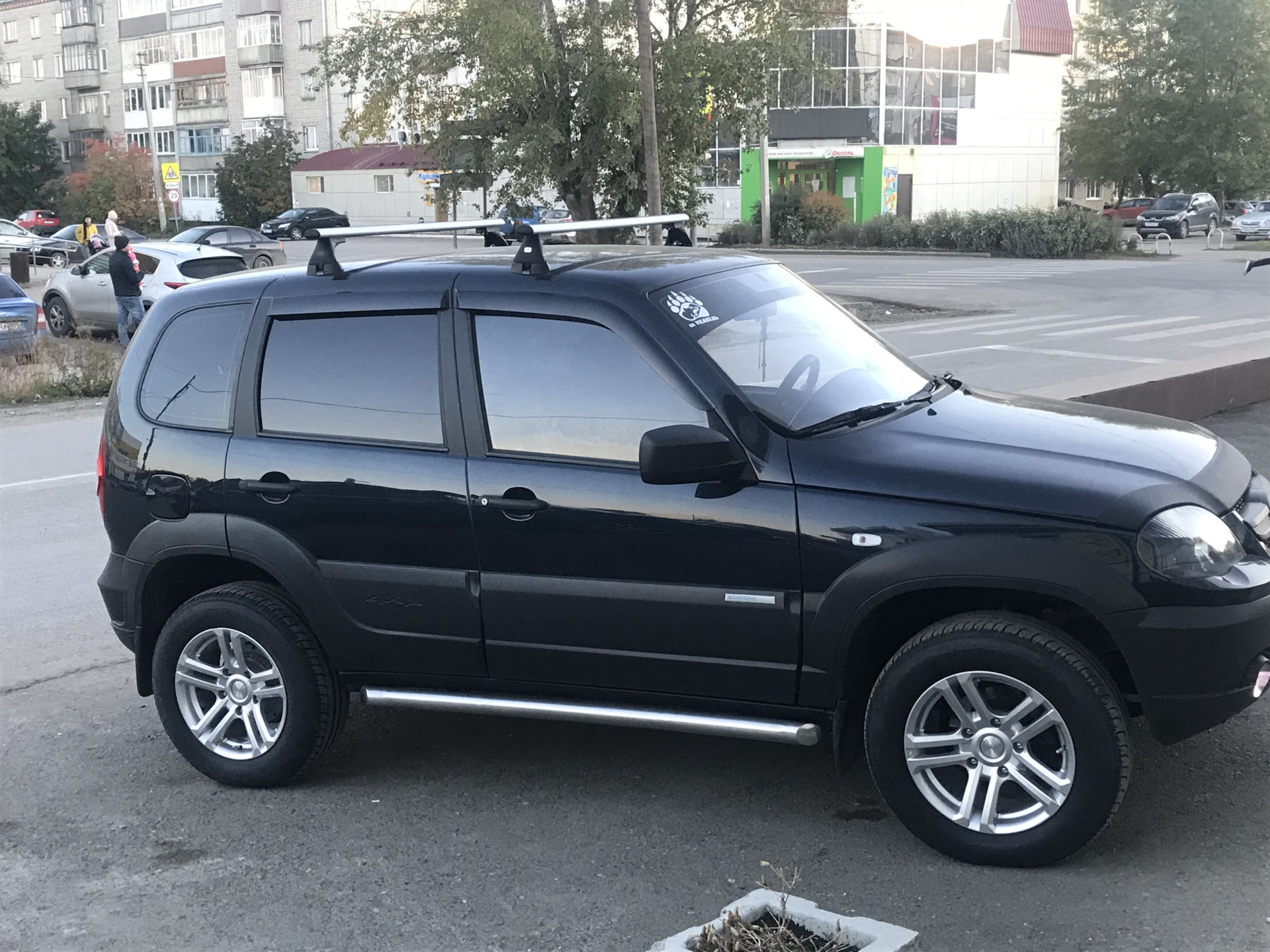 Chevrolet Niva занижение