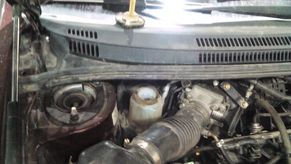 Замена жидкости ГУРа или замена масла в рулевой рейке… — Geely MK Cross ...