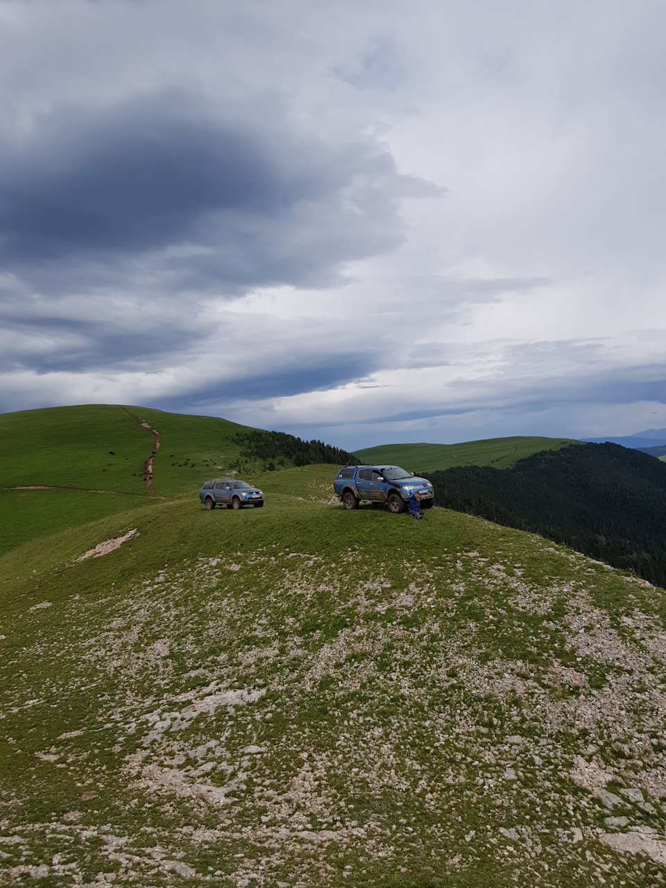 Мезмай — г.Матук — Гуамка — Водопадистый. Вторая часть. — Mitsubishi L200  (4G), 2,5 л, 2008 года | путешествие | DRIVE2