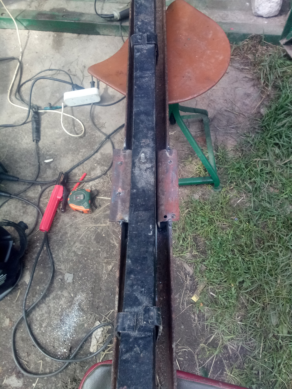 Установка рессор и отбойников. — УАЗ 3303, 2,4 л, 1990 года | своими ...