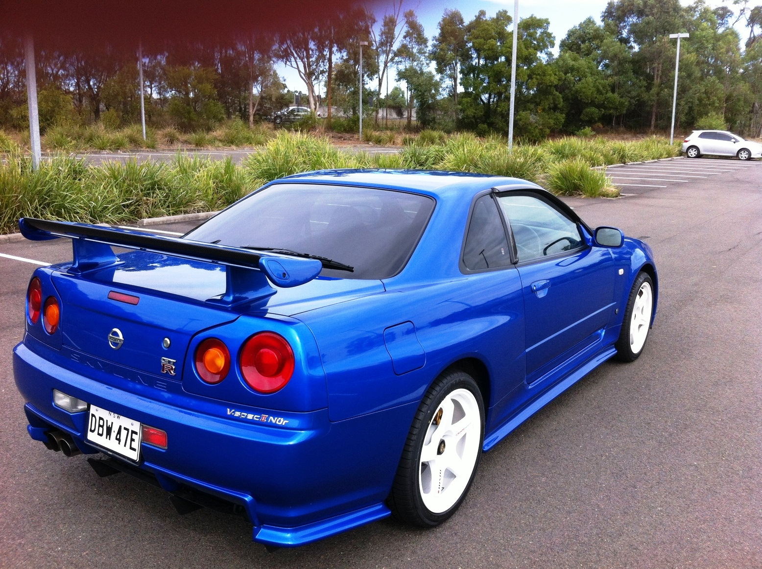 Nissan Skyline GTR r34 Blue