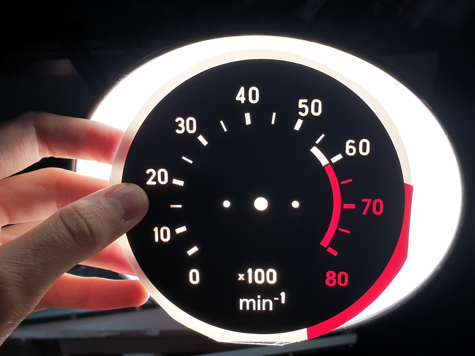 Подсветка приборной панели ВАЗ-2107 светодиодная лента и стрелки ГАЗ ...