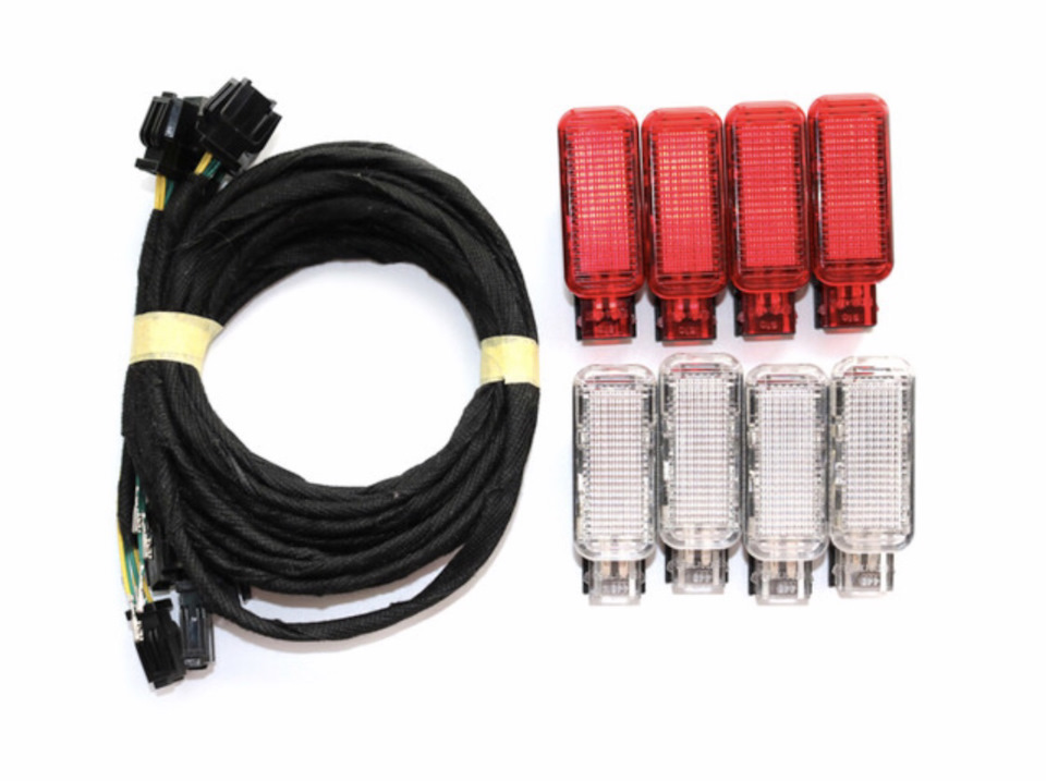 Сигнальные плафоны и подсветка околодверного пространства. — Skoda ...