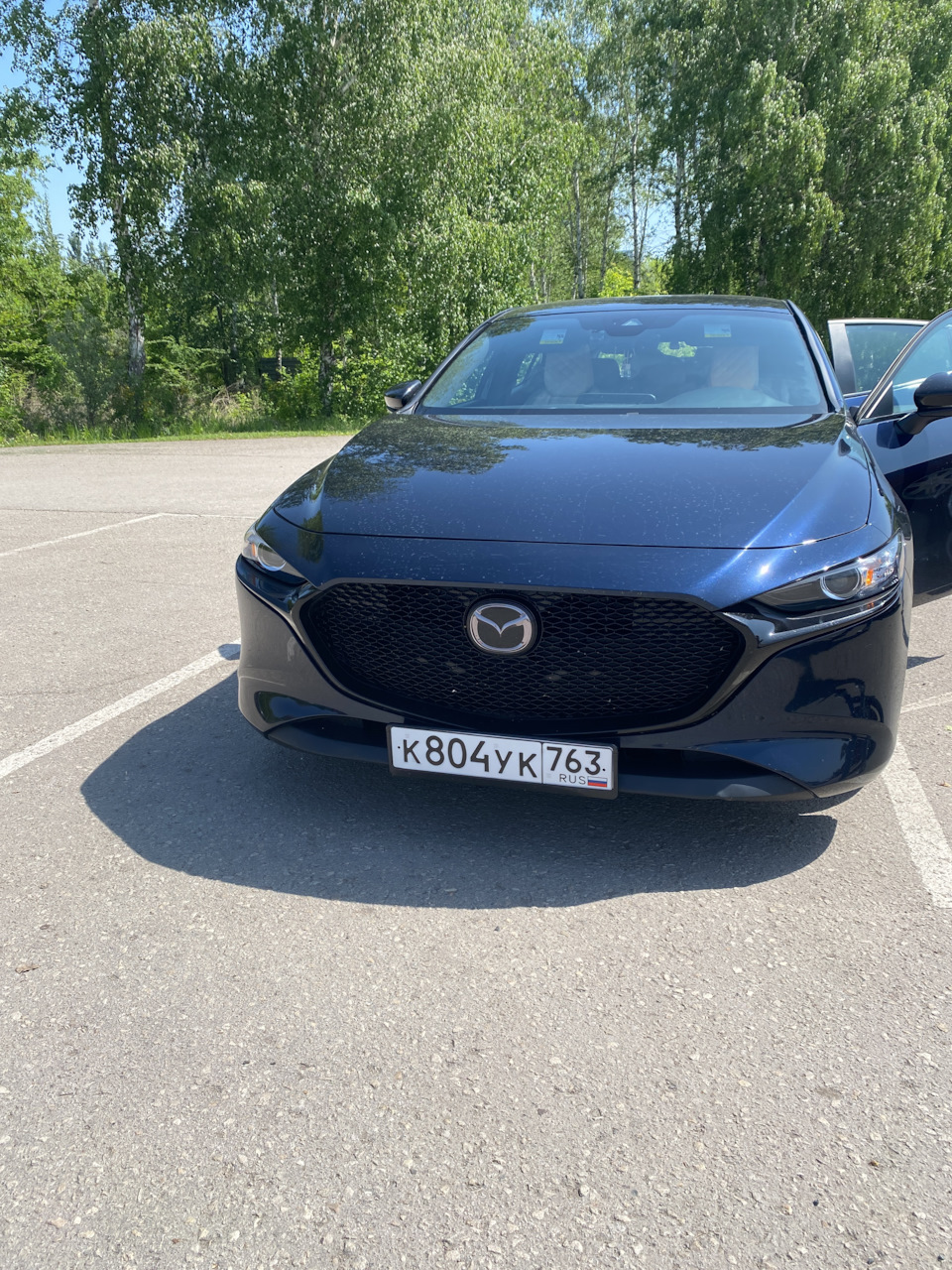 Получил номера и поездка в Казань на соревнования по фигурному у дочери —  Mazda 3 (4G) BP, 2,5 л, 2019 года | фотография | DRIVE2