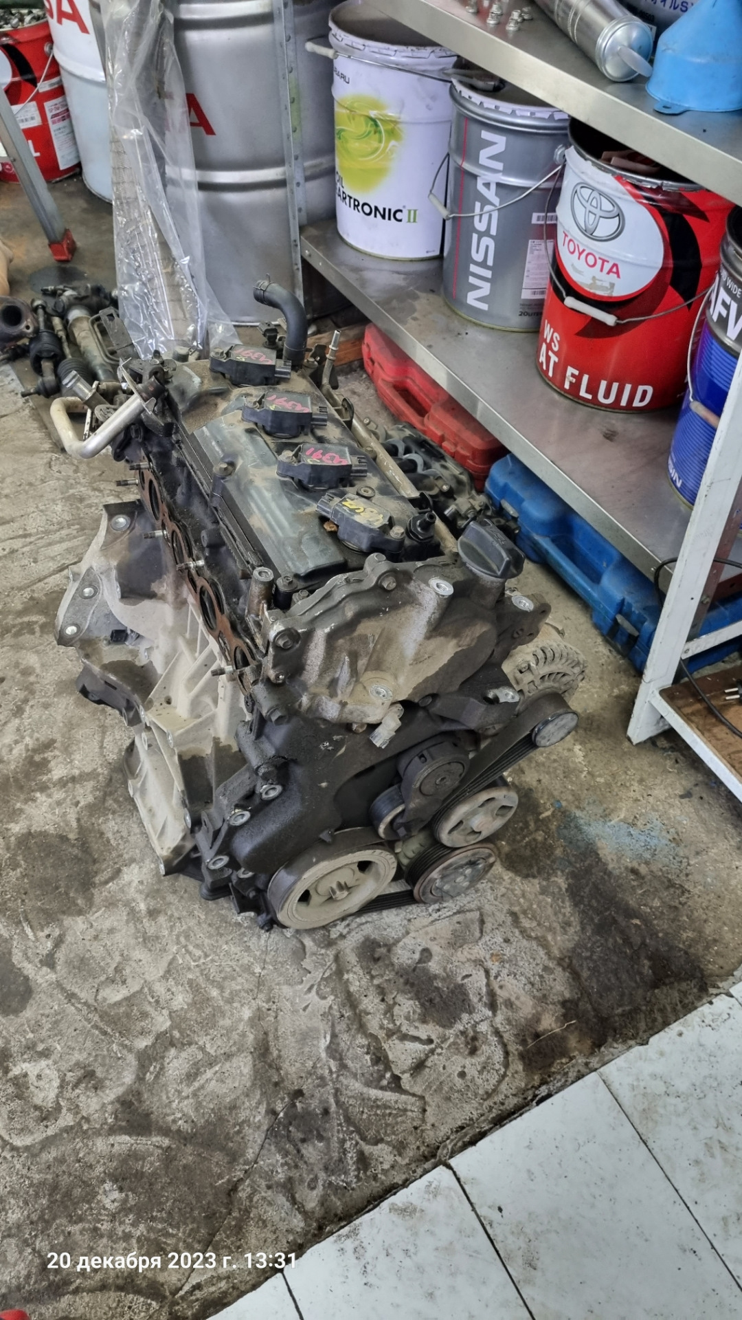 Замена двс mr20de: Как я собирался поменять вариатор, а вместо этого ...