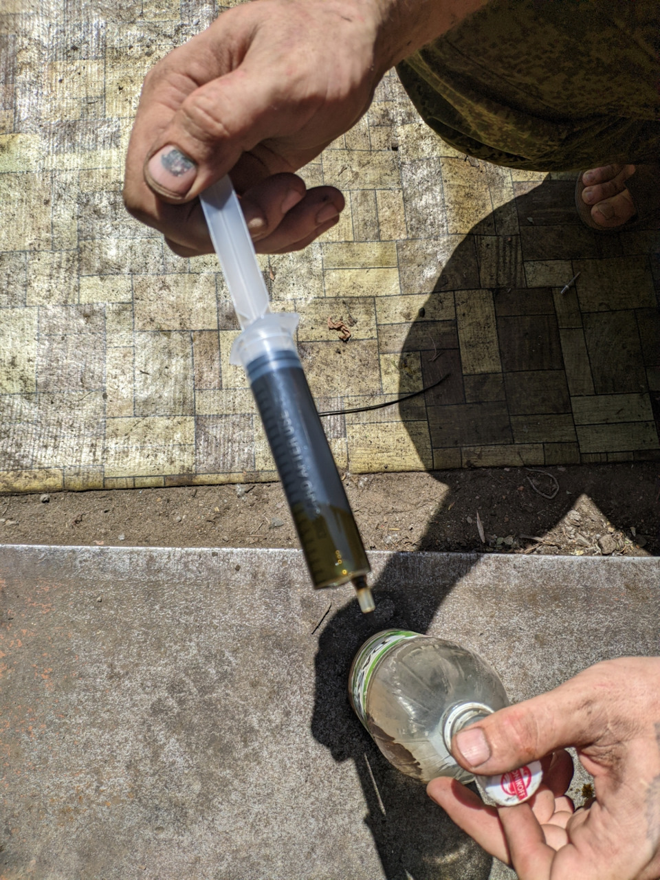 Чистка крышки маслоотделителя двигателя 1.2 TSI CBZB (Yeti) + чистка ДЗ ...