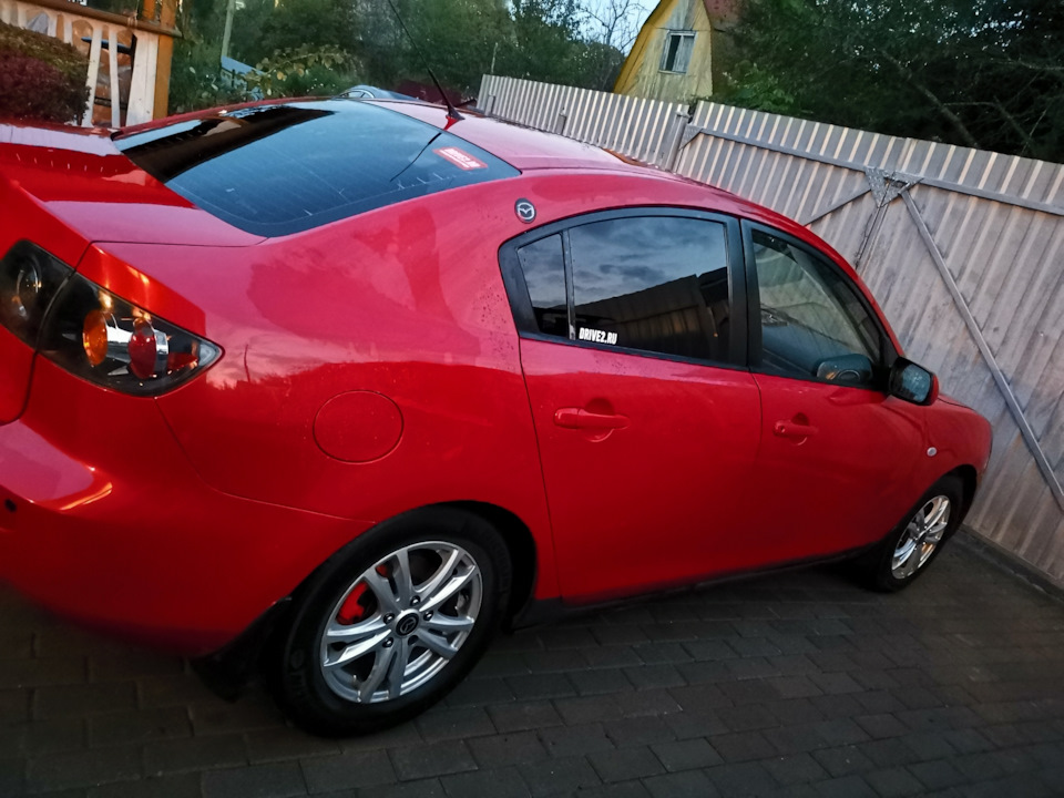Наклеечки от драйва:) — Mazda 3 (1G) BK, 1,6 л, 2006 года | просто так ...