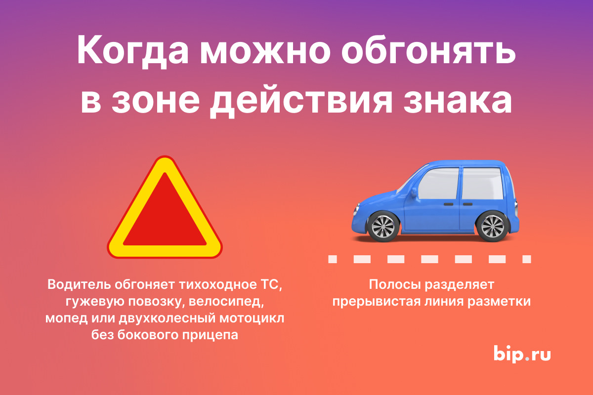 Что будет, если обогнать другое авто в зоне знака «Обгон запрещен» — bip.ru  на DRIVE2