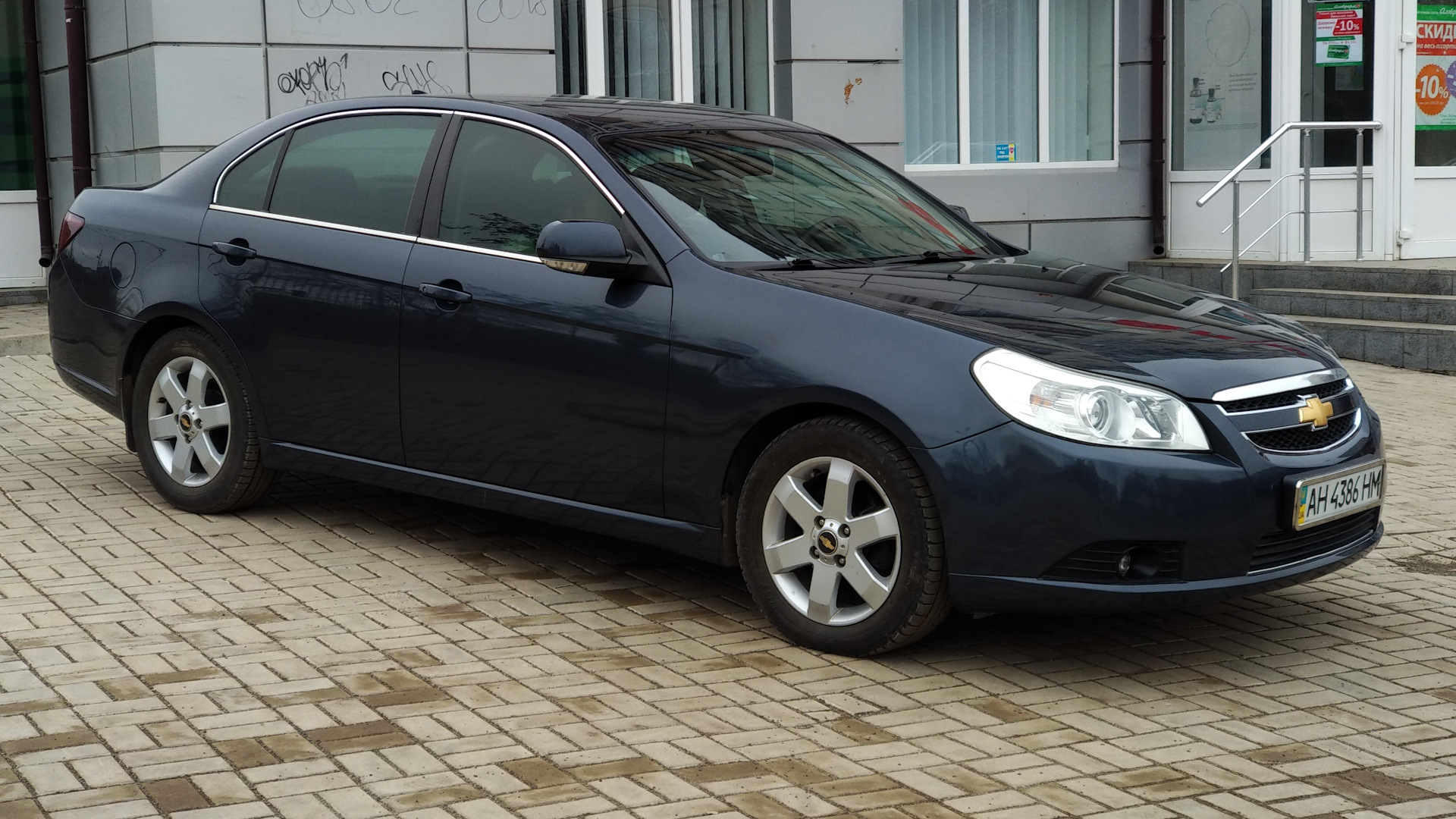 Chevrolet Epica 2008 салон