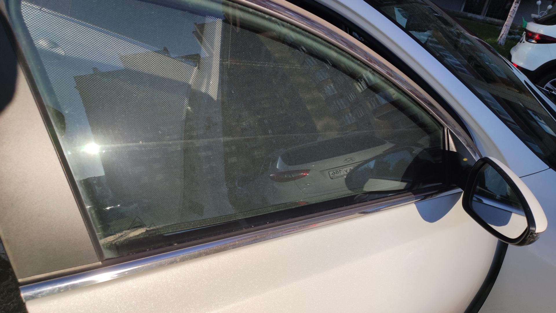 Магнитные каркасные сетки на окна. — KIA Ceed SW (3G), 1,6 л, 2020 года ...