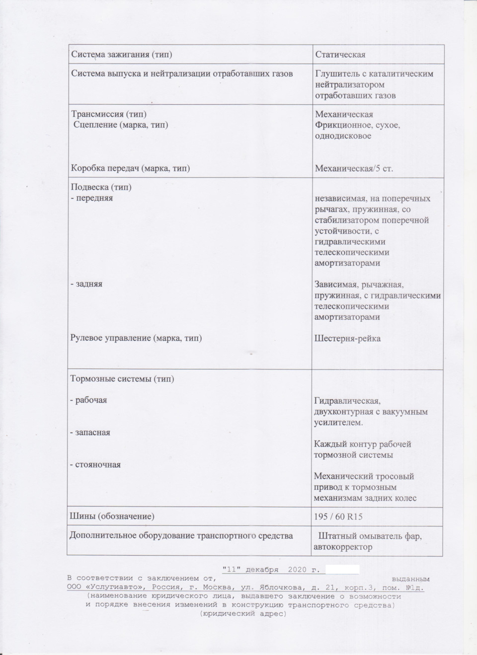 Как узаконить переделку автомобиля