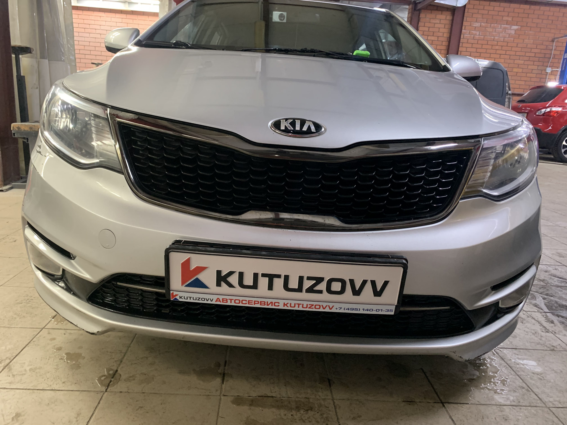 Помяла заднее крыло. — KIA Rio (3G), 1,6 л, 2012 года | кузовной ремонт |  DRIVE2