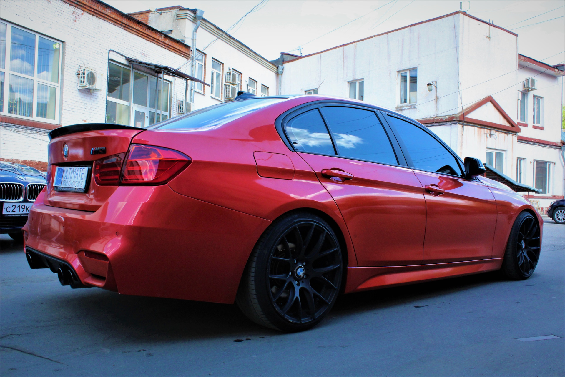 Matte Chrome BMW m3