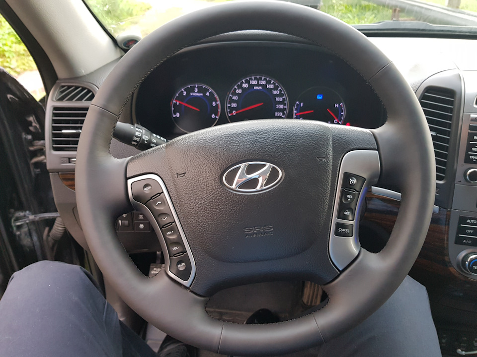 Готовимся к зиме. Руль — Hyundai Santa Fe (2G), 2,2 л, 2010 года ...