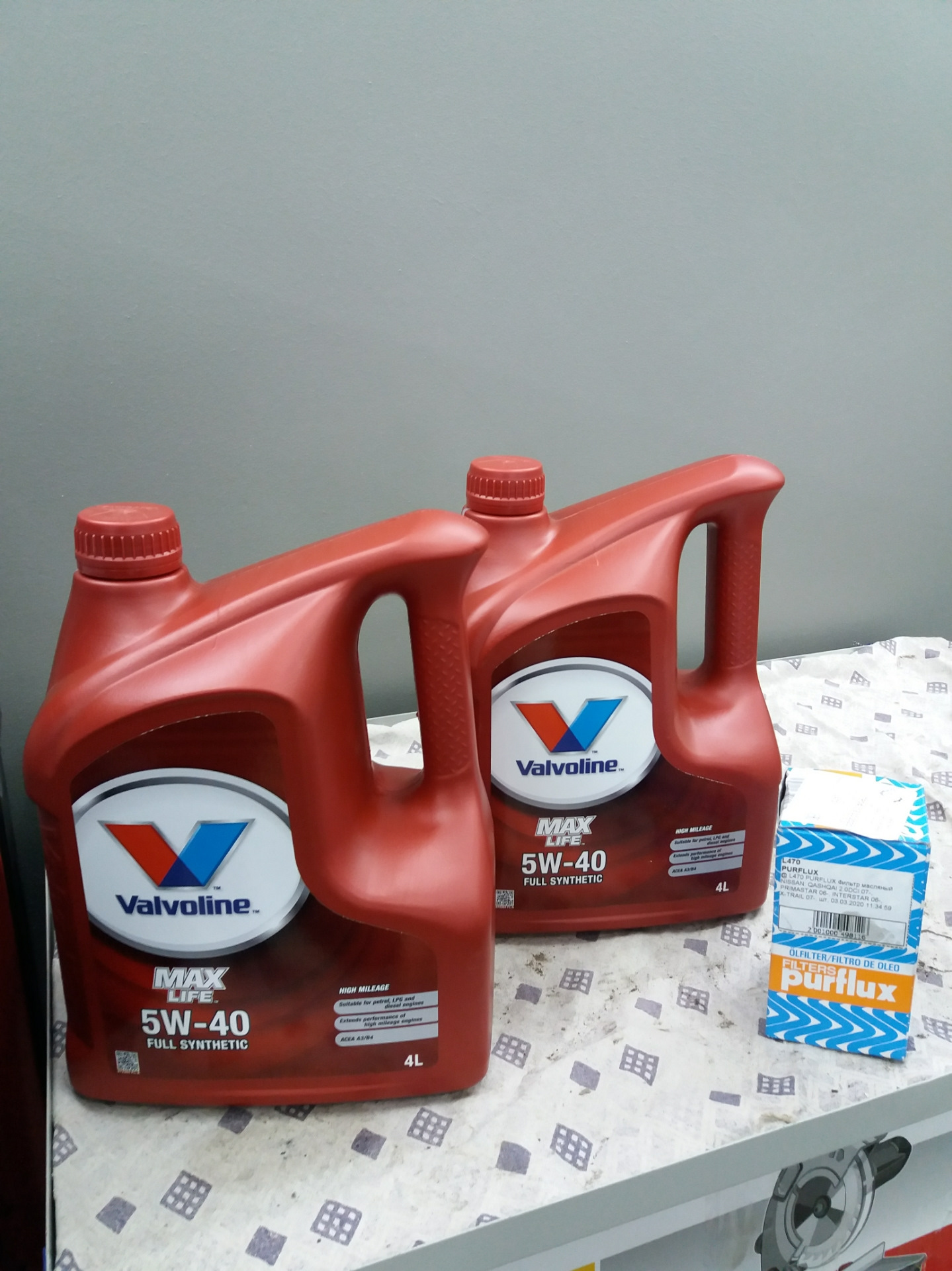 Valvoline maxlife 5w40