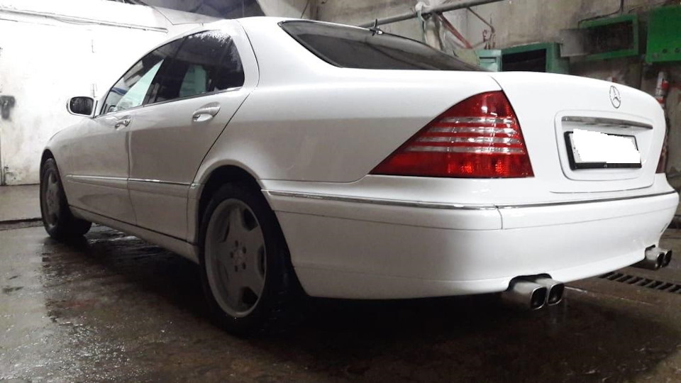 Mercedes-Benz S-Class "Белее белого"))