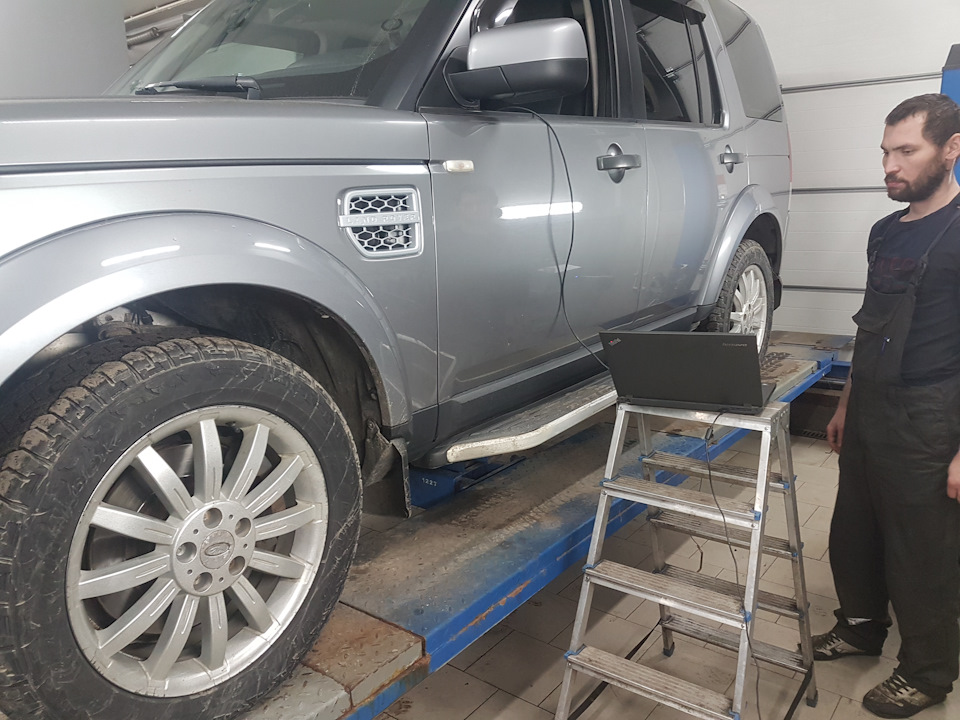 Калибровка подвески Land Rover Discoveri — VARAOSA на DRIVE2