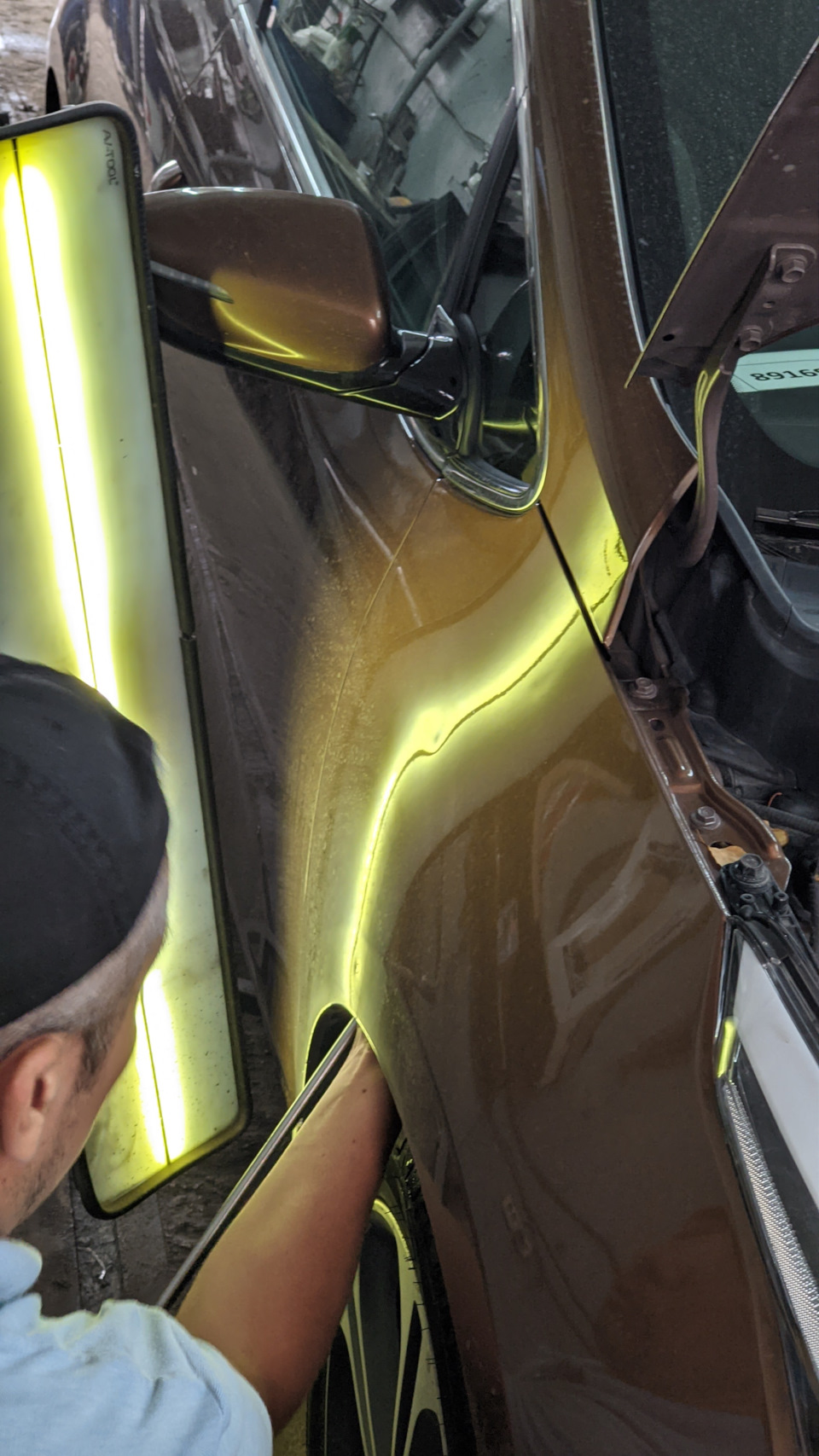 Выпрямление вмятин без покраски — KIA Ceed (2G), 1,6 л., 2016 года ...