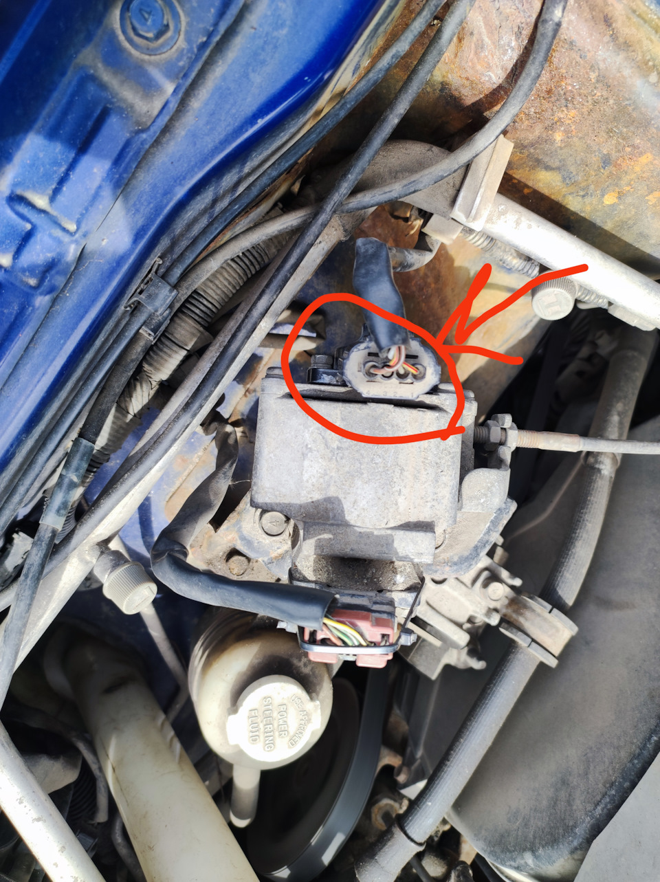 Куплю датчик положения педали газа — Mitsubishi RVR (2G), 2,4 л, 1998 ...