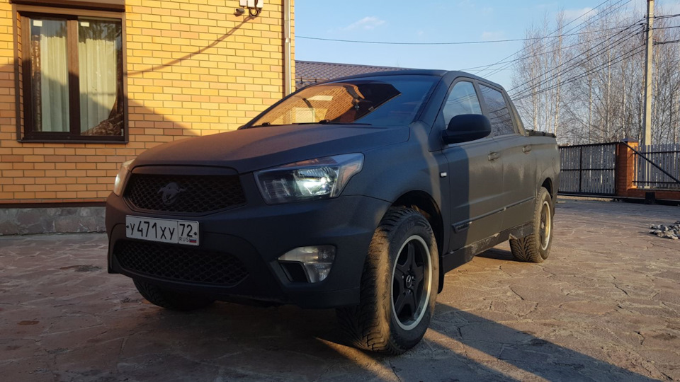 Замена масла, фильтров, заправка кондиционера — SsangYong Actyon Sports ...