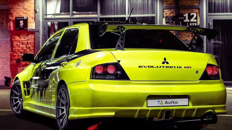 Кит расширения APR Evil-R (Токийский Дрифт) на Mitsubishi Lancer ...