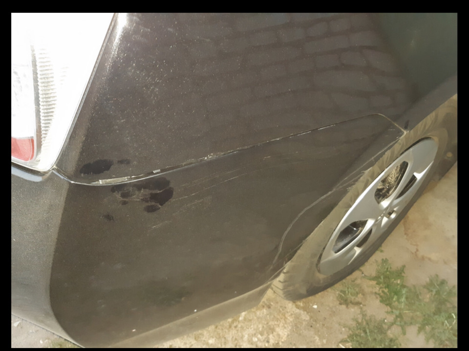 Устранение провисания бампера — Toyota Prius (30), 1,8 л, 2012 года ...