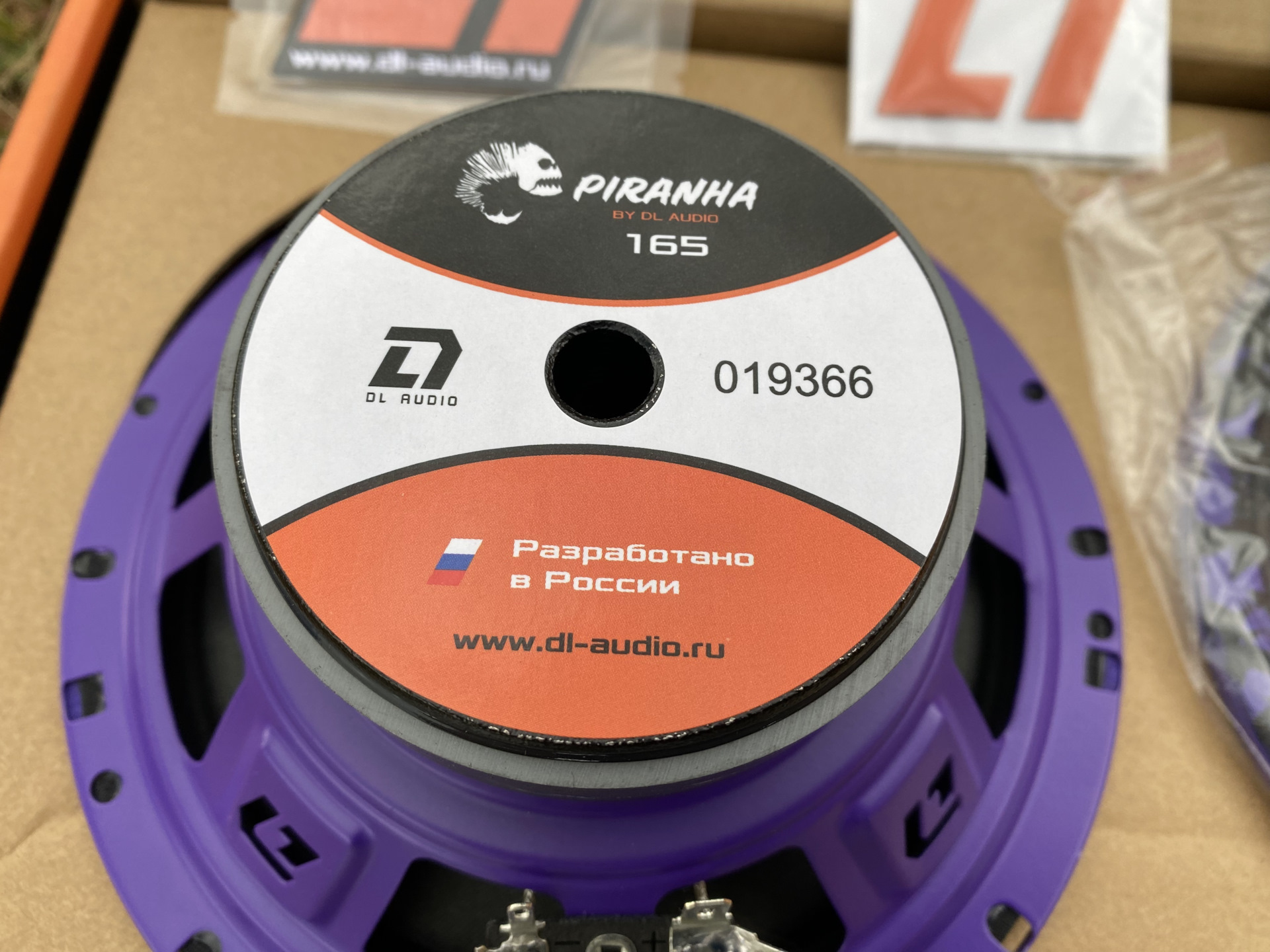 Dl audio piranha 165