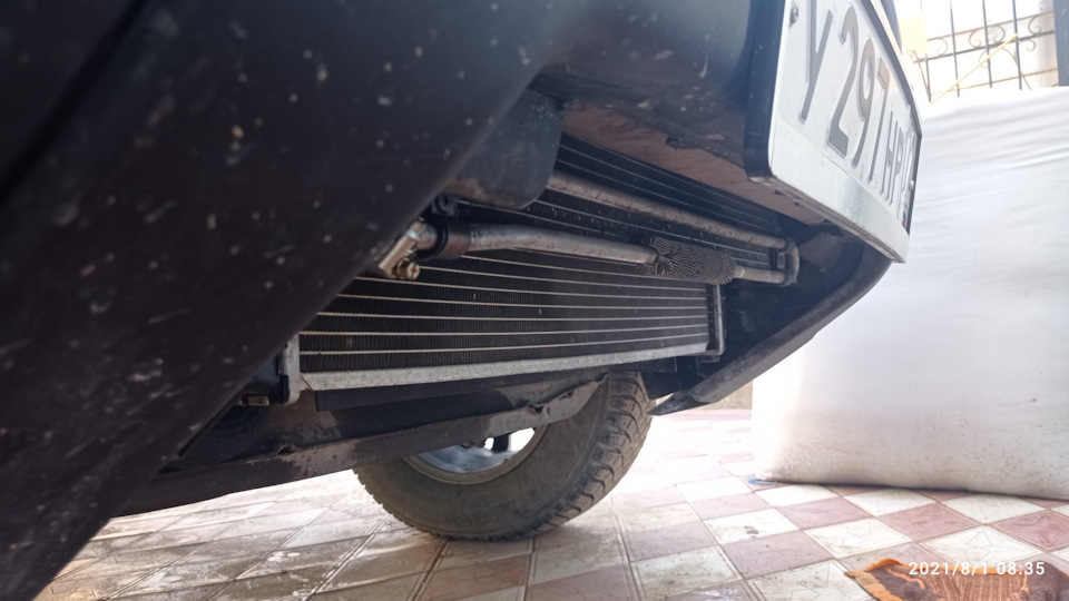 Устранение течи радиатора ГУР — Volvo XC90 (1G), 2,5 л, 2007 года ...