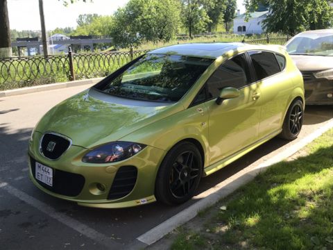 Seat Leon 2010 Yellow