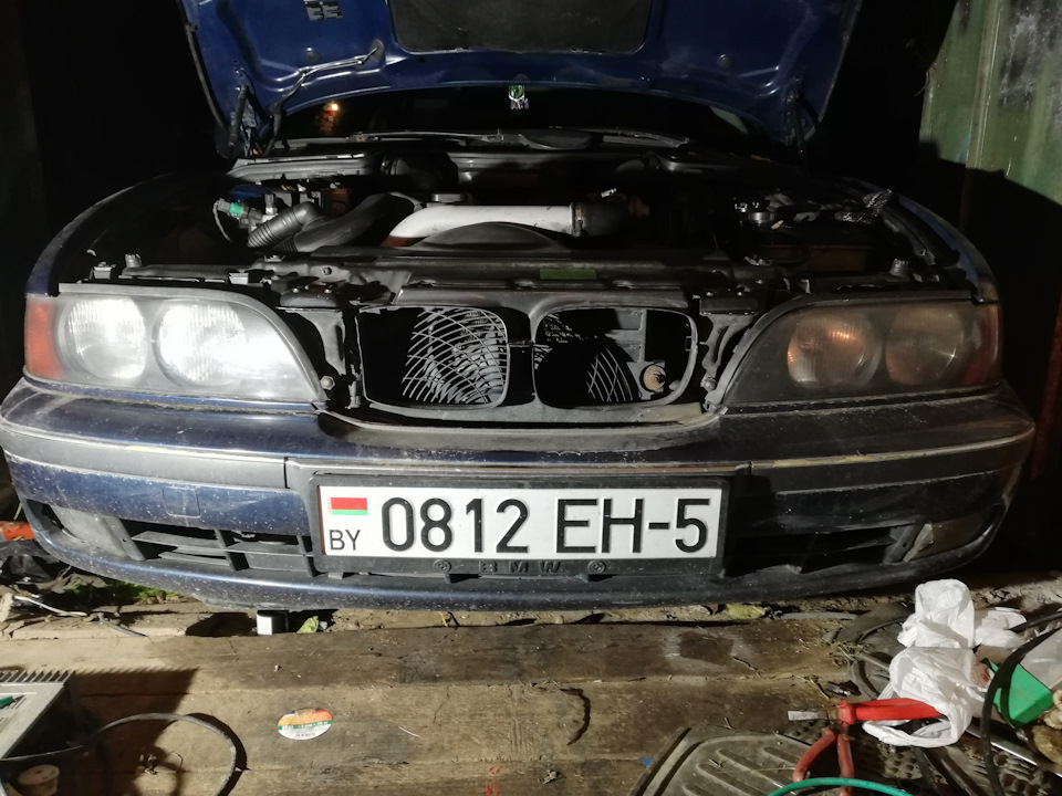 Замена фар — BMW 5 series Touring (E39), 2,5 л, 1997 года | тюнинг | DRIVE2