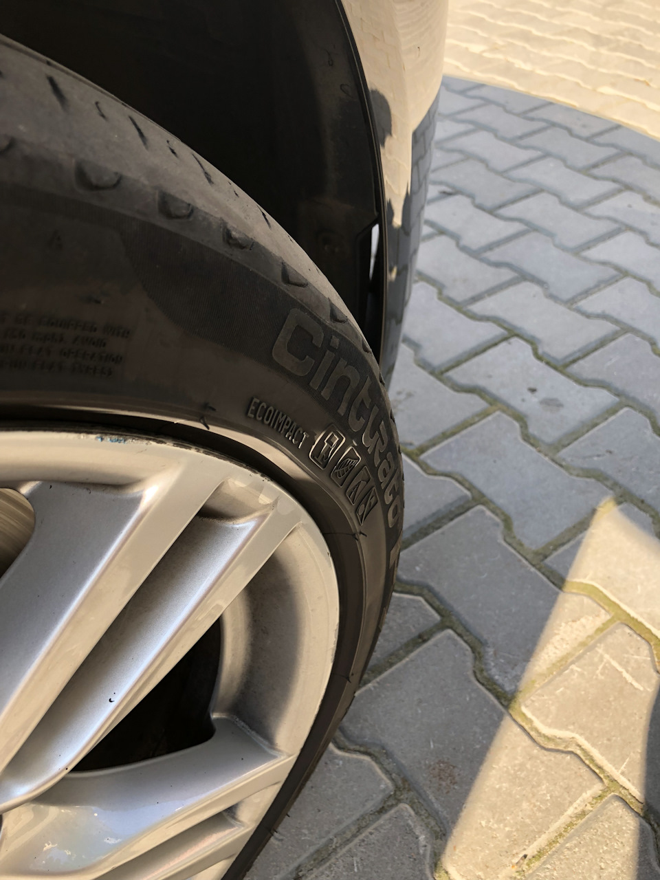 Ремонт бокового пореза. — Nissan Murano II, 3,5 л, 2013 года | шины ...