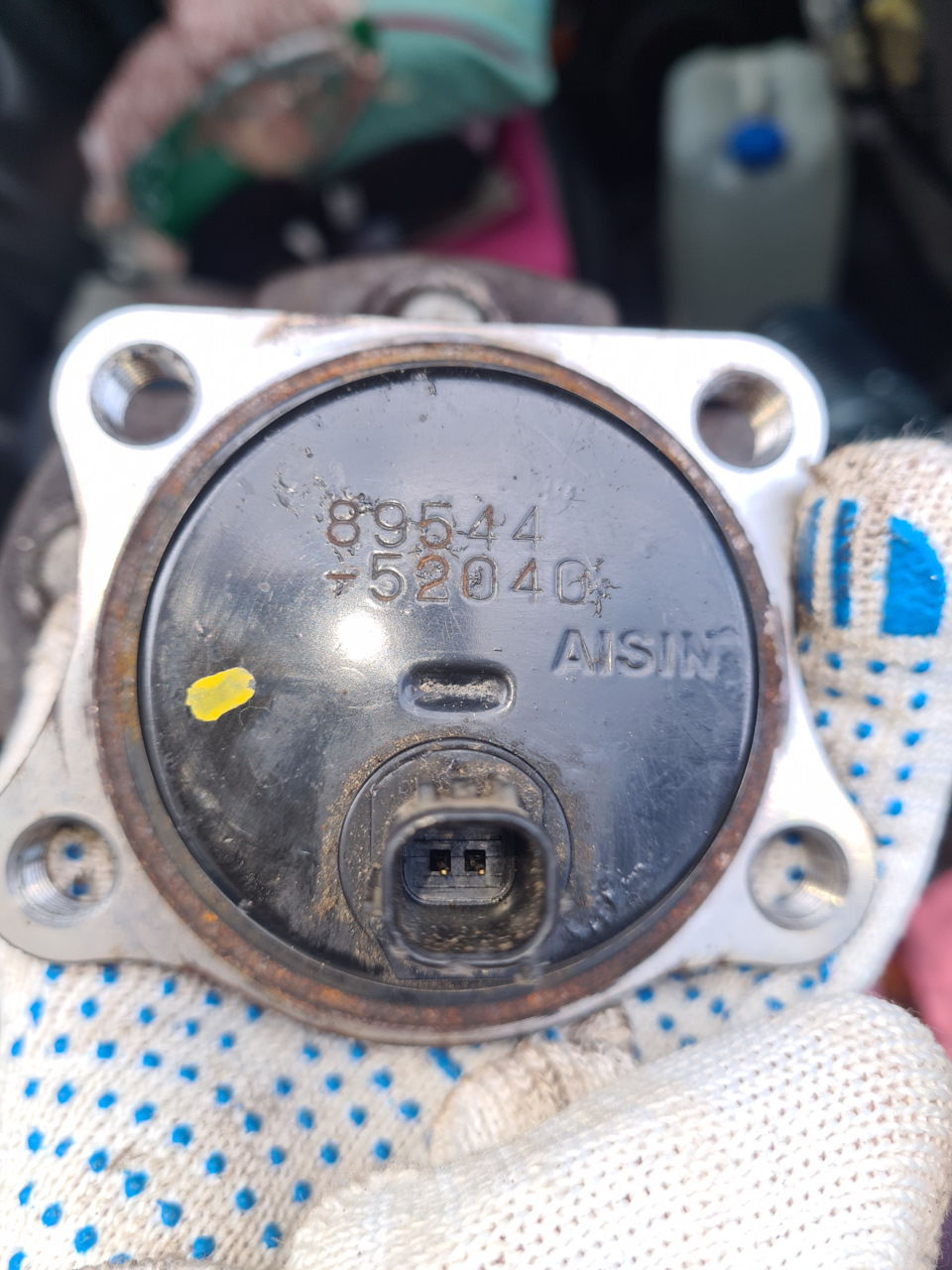 Замена заднего ступичного подшипника — Toyota RAV4 (III), 2,4 л, 2007 ...