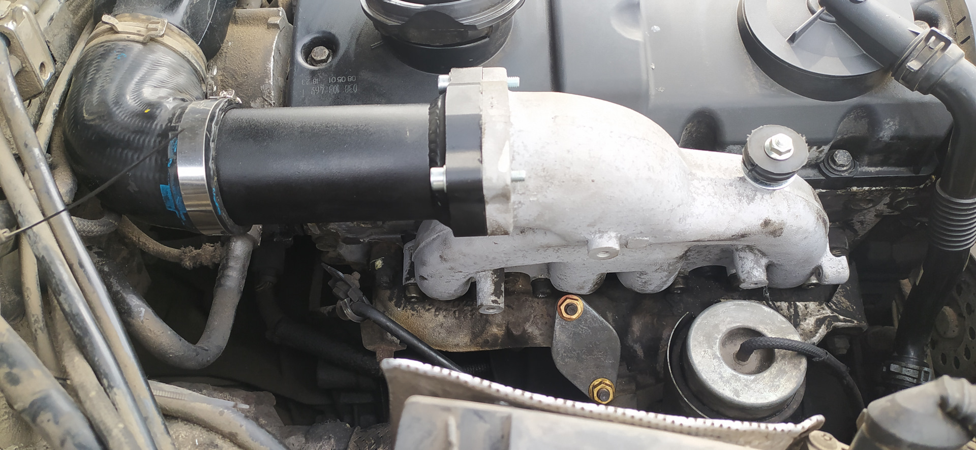 ТО + удаление клапана EGR + чистка впускного коллектора — Volkswagen ...