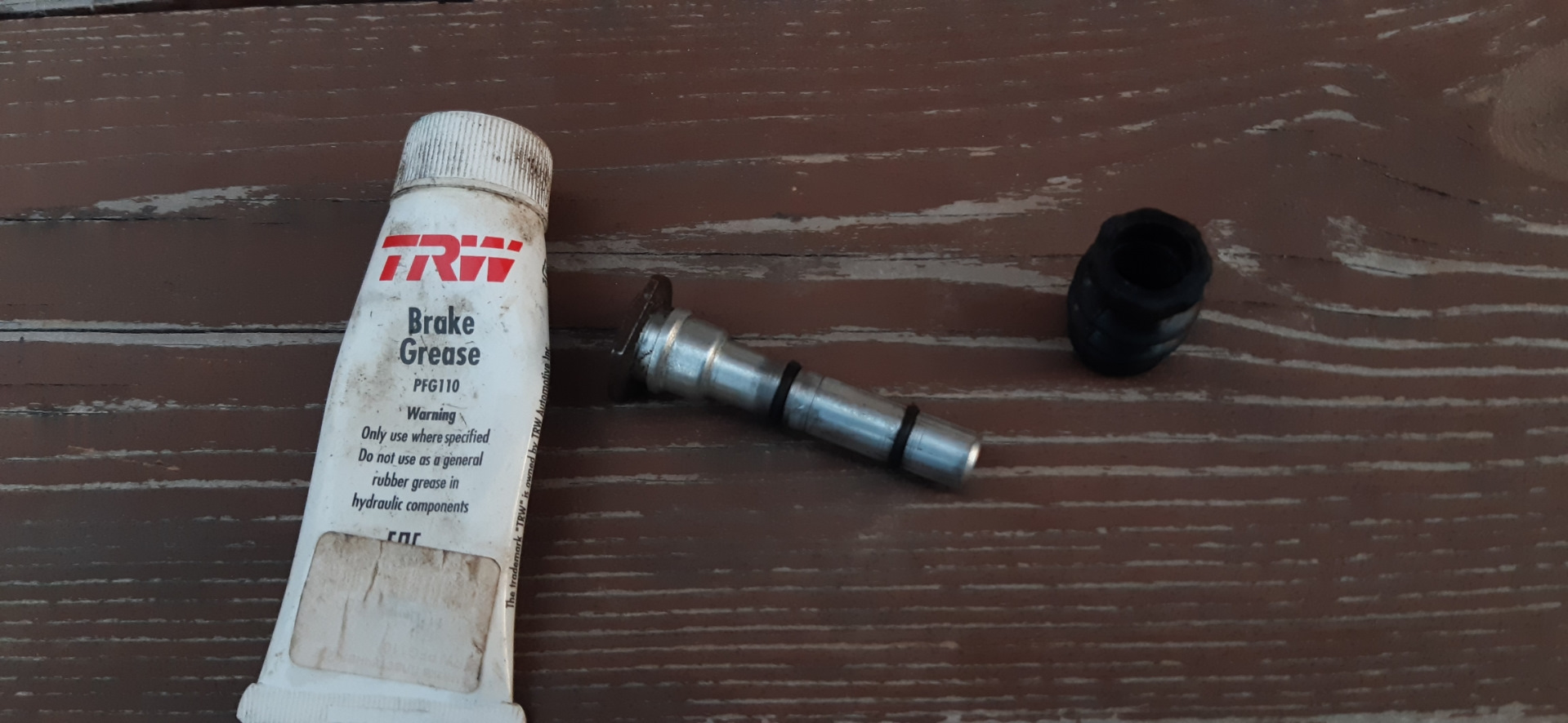 Стук тормозных суппортов — Subaru Forester (SG), 2 л, 2004 года ...