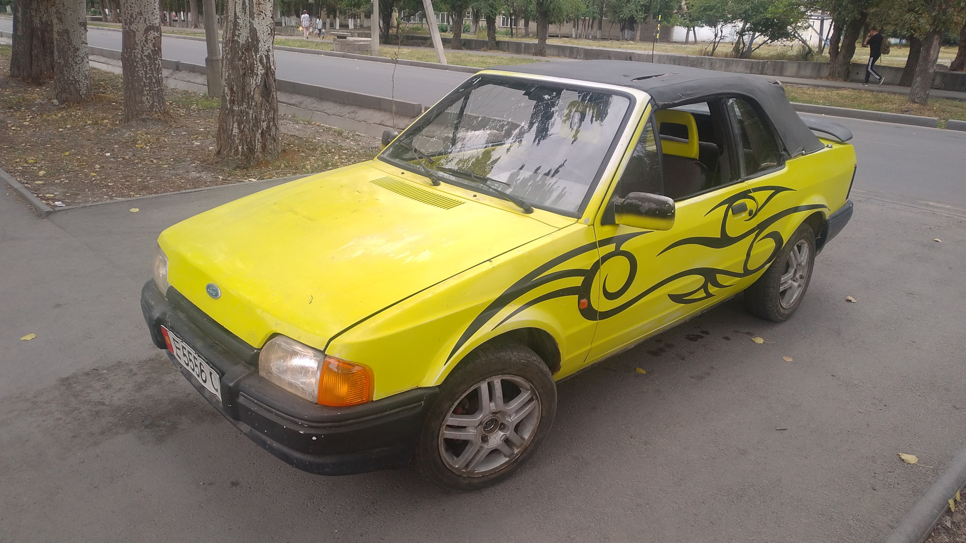 Ford Escort Mk4 1.6 бензиновый 1990 | Cabriolet на DRIVE2