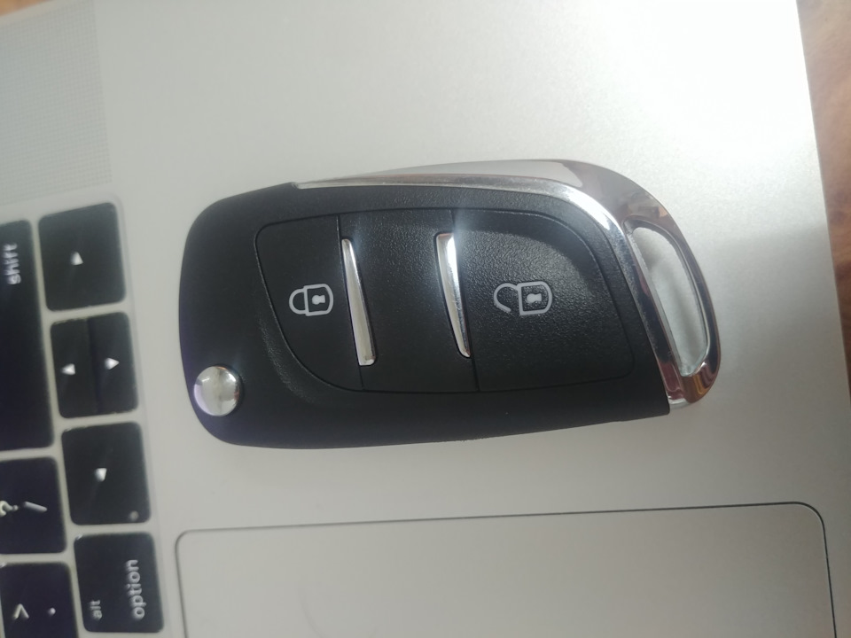 Новый корпус для ключа Пежо 308 — Peugeot 308 (1G), 1,6 л, 2013 года ...