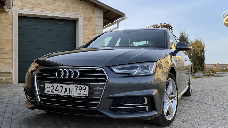 Промежуточная замена масла — Audi A4 (B9), 2 л, 2018 года | плановое ТО ...